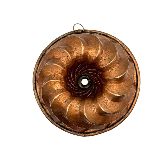 3 Vintage French Copper Molds - Picture 4 of 11